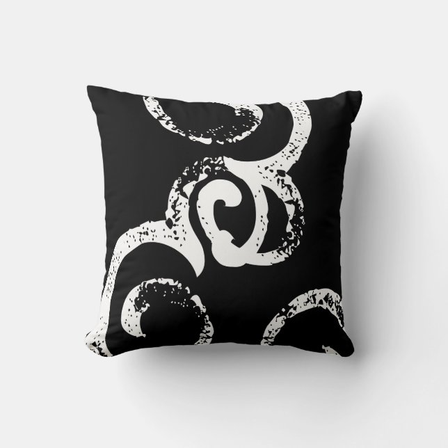 Amora 2 Abstrakt art Kudde (Framsida)