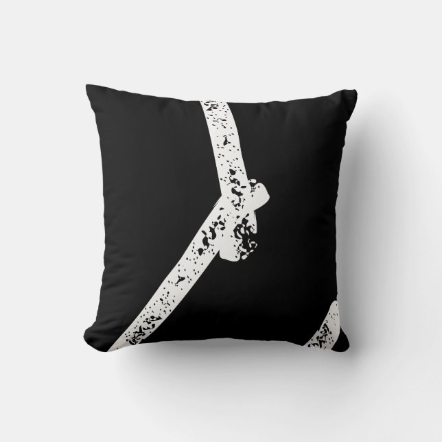 Amora a 1 Abstrakt art Kudde (Framsida)