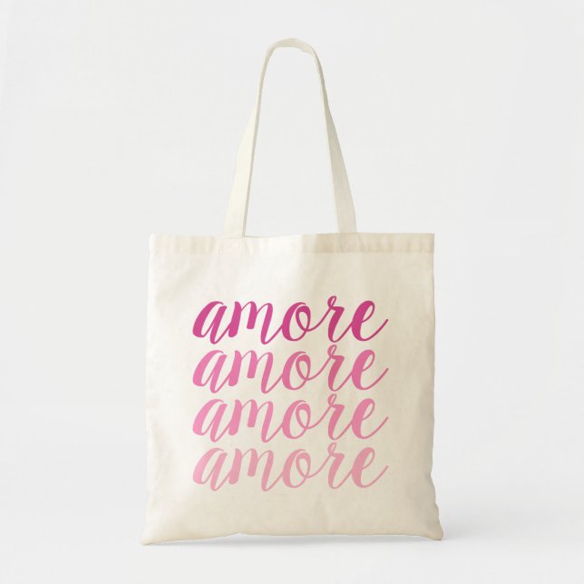 Amore i rosa tygkasse (Framsidan)