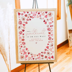 AMORE Little Swehoney Alla hjärtans dag Baby Welco Poster