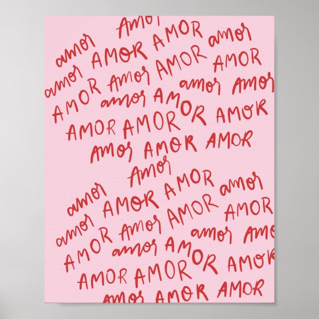 AMORE POSTER (Framsidan)