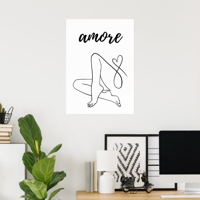 Amore Poster (Hemmakontoret)