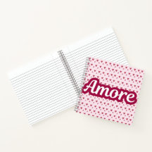 Amore-typografi – Alla hjärtans dag-present