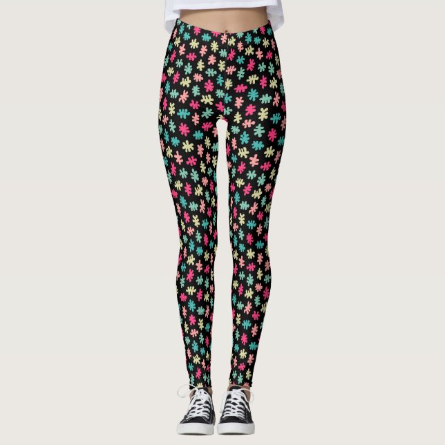 Amorfiska former 120322 - Färg 01 Leggings (Framsida)
