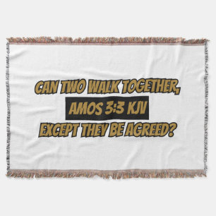 Amos 3:3 KJV Bible Verse Scripture Filt