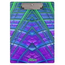 AMOS ~ 3D! ~ Gröntens Lila och Blue original ~