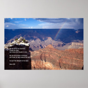 Amos-4:13…, AFFISCHtryck Poster