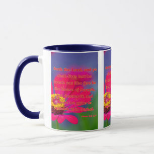 Amos 5:6 KJV Bible Scripture Pic Two-Tone Mugg