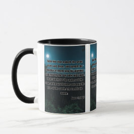 Amos 5:8 KJV Bible Verse Pic Two-Tone Mugg