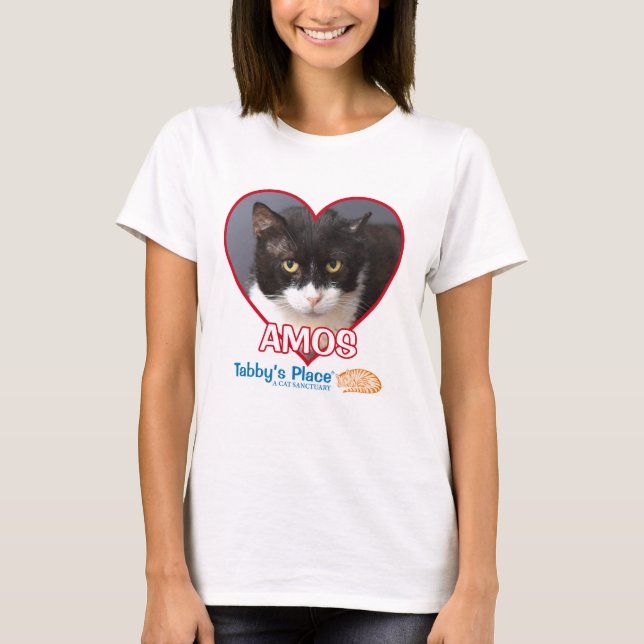 Amos - Avkopplade färdiga kvinna utslagsplats Tee Shirt (Framsida)