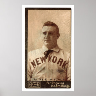 Amos Rusie Sällsynt Baseball 1895 Poster