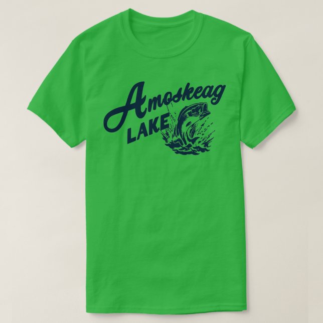 amoskeag lakeTShirt T Shirt (Design framsida)