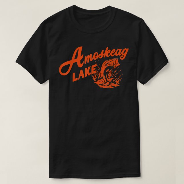 Amoskeag Sjö Gift for Fishing Älskare 2022 T Shirt (Design framsida)