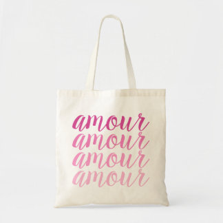Amour i rosa tygkasse