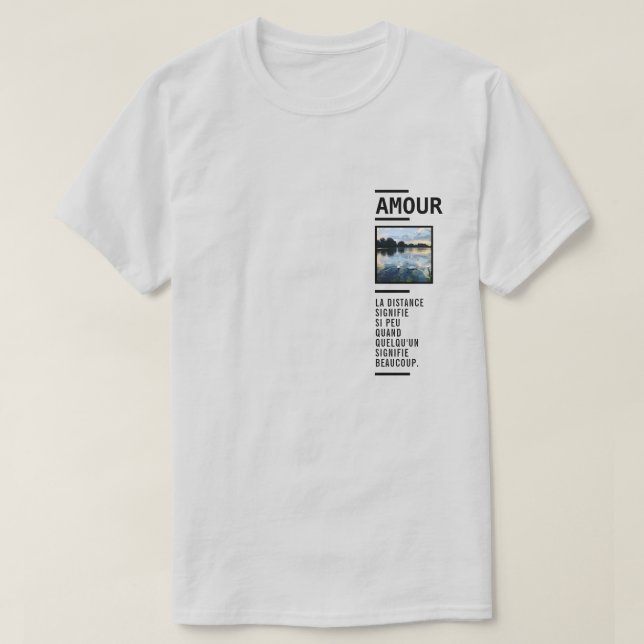 Amour T Shirt (Design framsida)