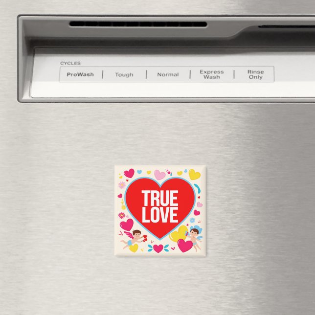 Amour Véritable - Saint Valentin Magnet (In Situ (Dishwasher))