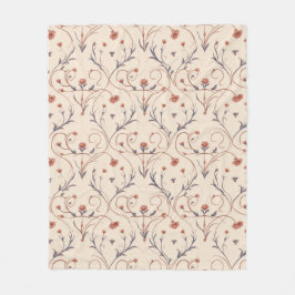 Amour Vine Fleece Blanket