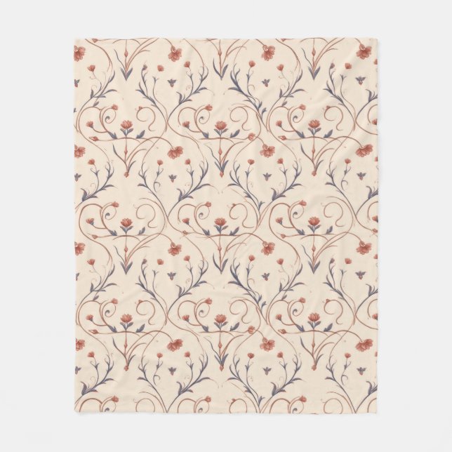 Amour Vine Fleece Blanket (Framsidan)