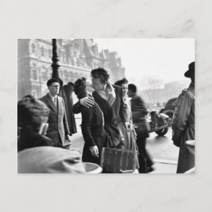 Amoureux Paris - 1950 - Robert Doisneau Vykort