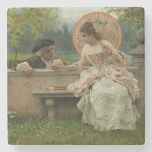 Amous Conversation in Park Stenunderlägg