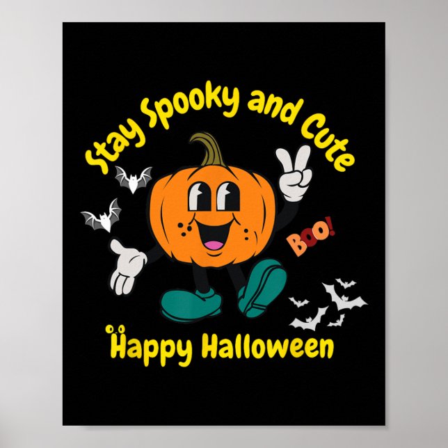 &amp; Cute Halloween Pumpkin Poster (Framsidan)
