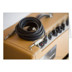 Amp och Cable Hälsningskort