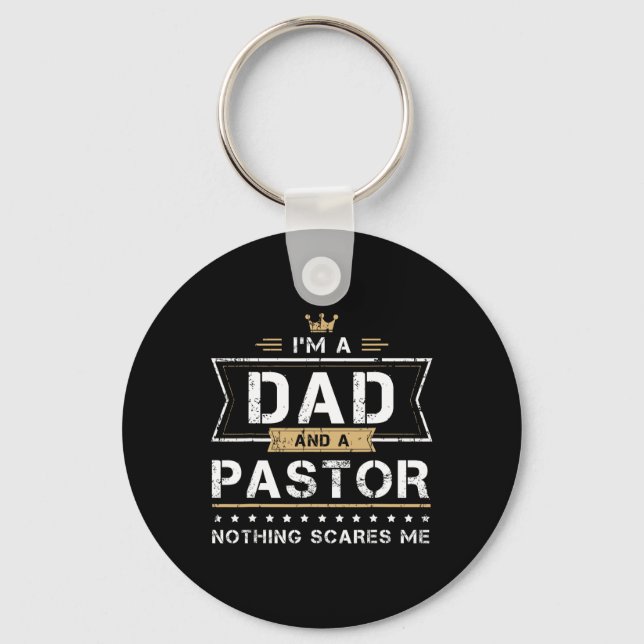 Amp Pastor Ingenting Skrämmer mig Gift Nyckelring (Framsida)