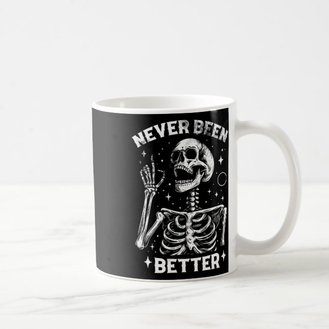 &amp; Sarcastic Halloween har aldrig varit bättre  Kaffemugg (Höger)