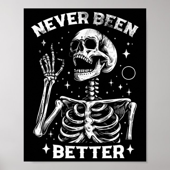 &amp; Sarcastic Halloween har aldrig varit bättre  Poster (Framsidan)