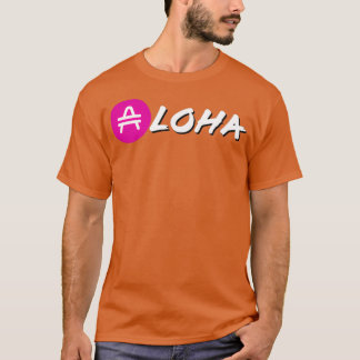 AMP Token Aloha Solid Magenta T Shirt
