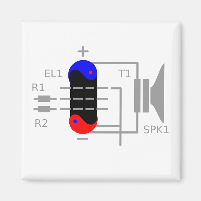 Amp Tube Magnet (Framsidan)