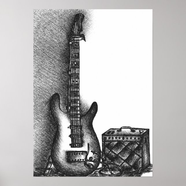 Amped Print Poster (Framsidan)