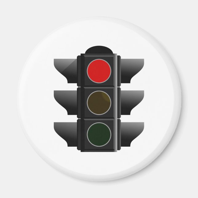 Ampel traffic light rot red magnet (Framsidan)