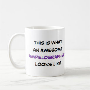 ampelograf, fantastisk kaffemugg