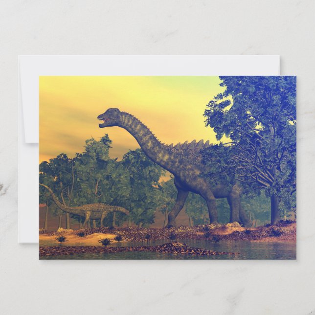 Ampelosaurus dinosaurs (Framsida)