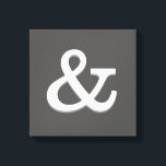 ampersand canvas wall art grått och white<br><div class="desc">ampersand canvas wall art fold modern grått och vit design för contemporary dekan hemma eller på kontoret</div>