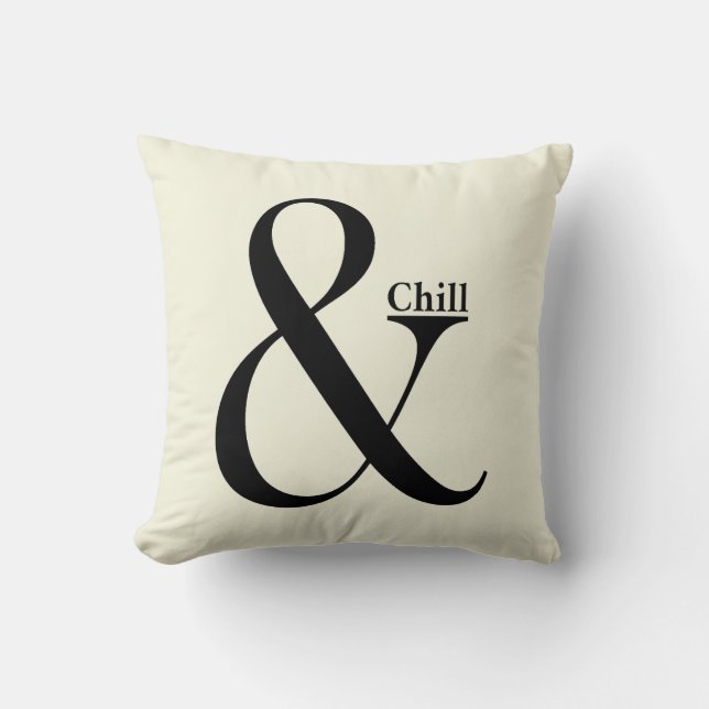 Ampersand Chill Kudde (Framsida)