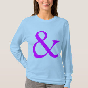 Ampersand - Magenta T Shirt