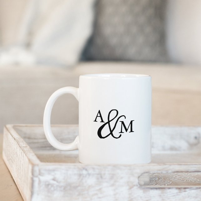 Ampersand Monogram Kaffemugg (Skapare uppladdad)