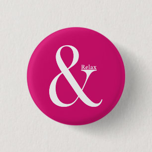 Ampersand och slappna av knapp