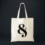 Ampersand-snyggt till påse tygkasse<br><div class="desc">En amperand representerar förbindelsen. Det här logotypen kanske har en speciell betydelse för dig. Hämta den på en tote väska.</div>