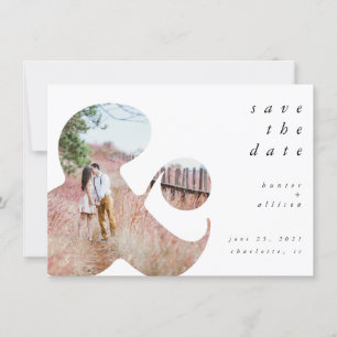 Ampersand Spara datum Inbjudningar