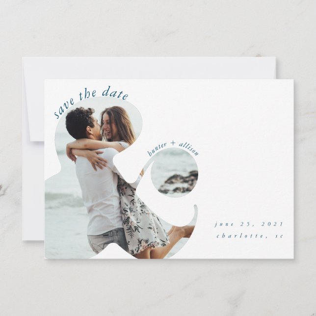 Ampersand | Spara datuminbjudan Inbjudningar (Framsida)