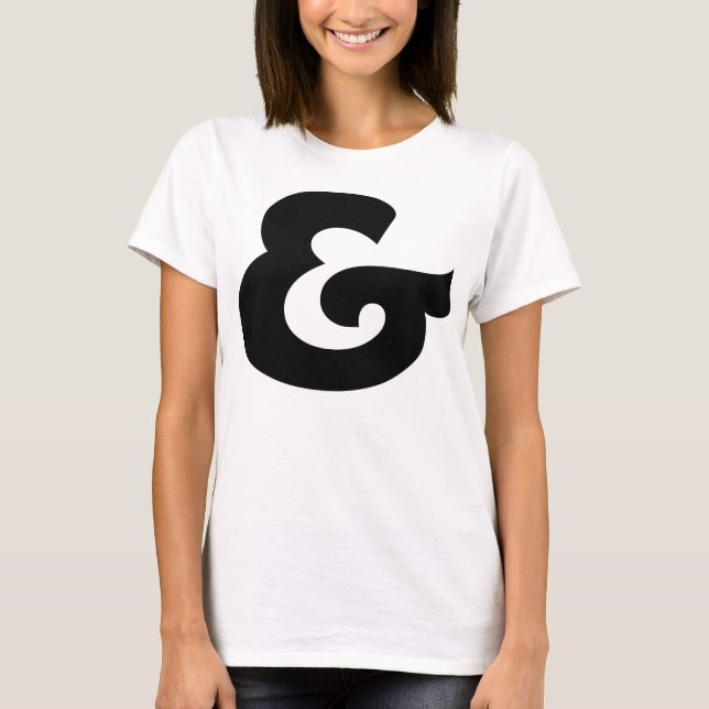 Ampersand T Shirt (Framsida)