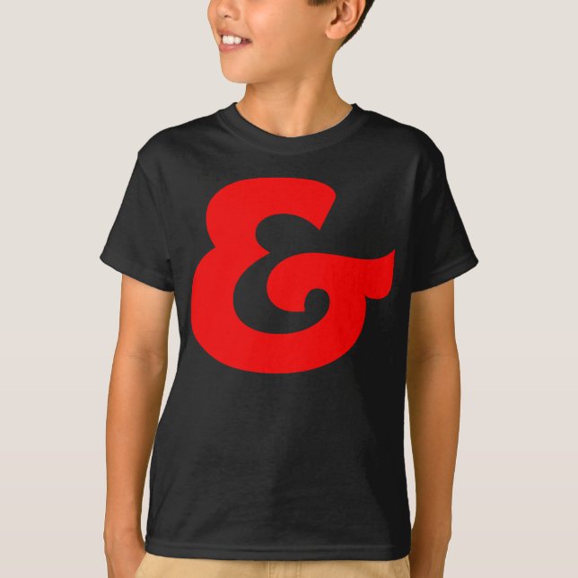 Ampersand Tee Shirt (Framsida)