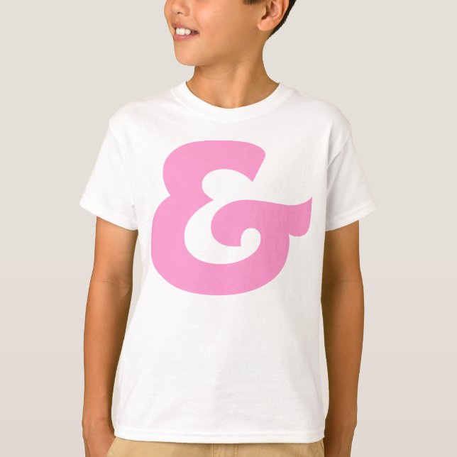 Ampersand Tee Shirt (Framsida)