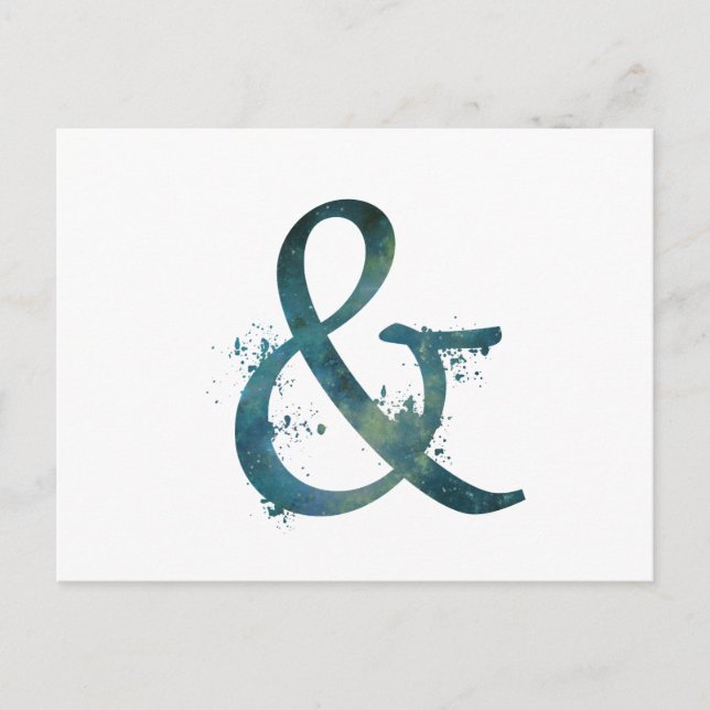 Ampersand Vykort (Framsida)