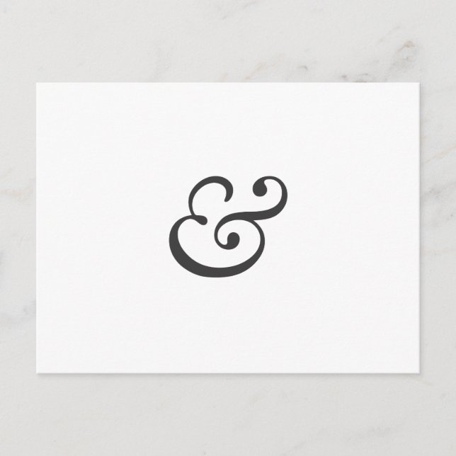 Ampersand Vykort (Framsida)