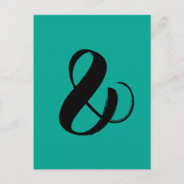 Ampersand-vykort Vykort