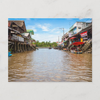 Amphawa, Thailand Vykort